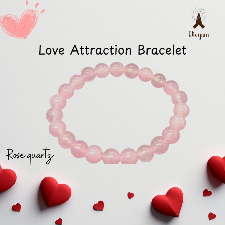 Gentle Heart Rose Quartz Bracelet