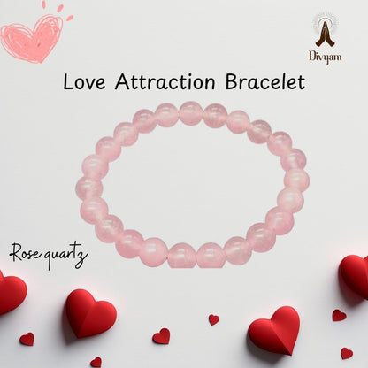 Gentle Heart Rose Quartz Bracelet