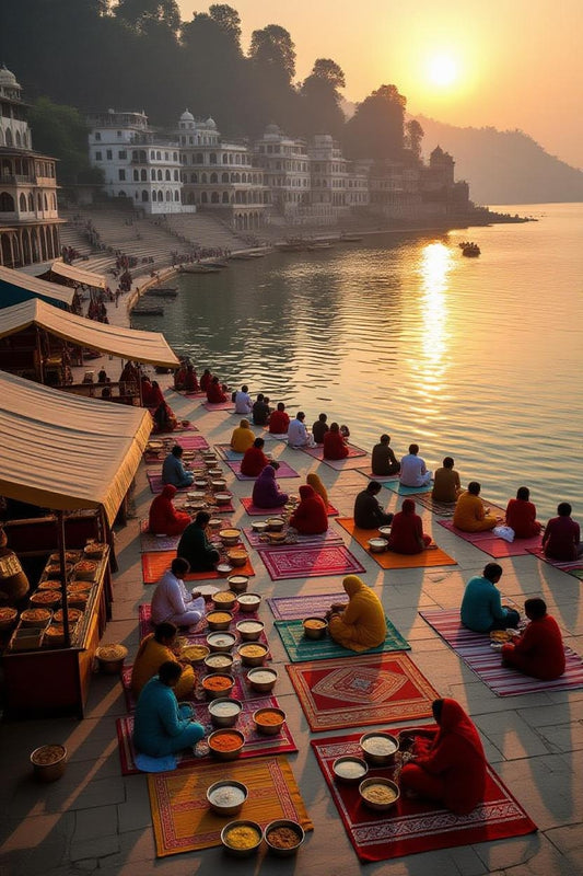 Bhandara Service at Triveni Sangam, Prayagraj